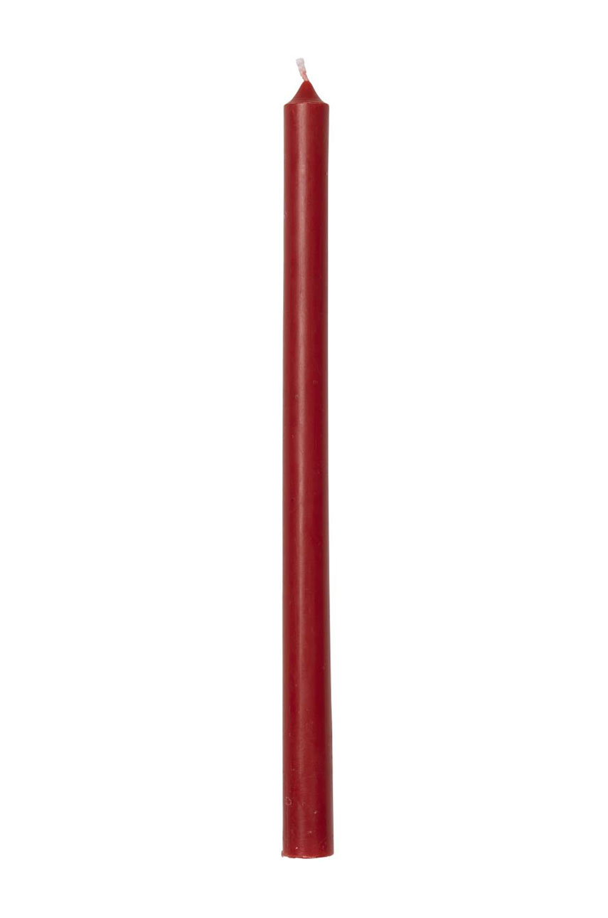 Czerwona świeczka IB LAURSEN – wysokość 20 cm
